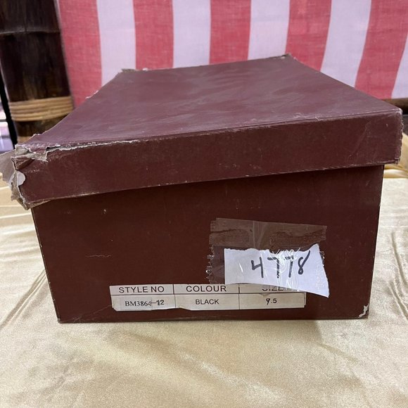 SOLD NWB MODA MAX Genuine LEATHER shoes ITALY BM3864-12 black - Picture 7 of 7